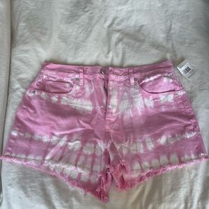Pink jean shorts from BlankNYC NWT